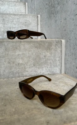 Solbriller - Bror - Brown/Demi Light Brown Transperent Solbriller