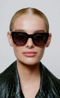 Solbriller - Nancy - Black Demi Tortoise Solbriller