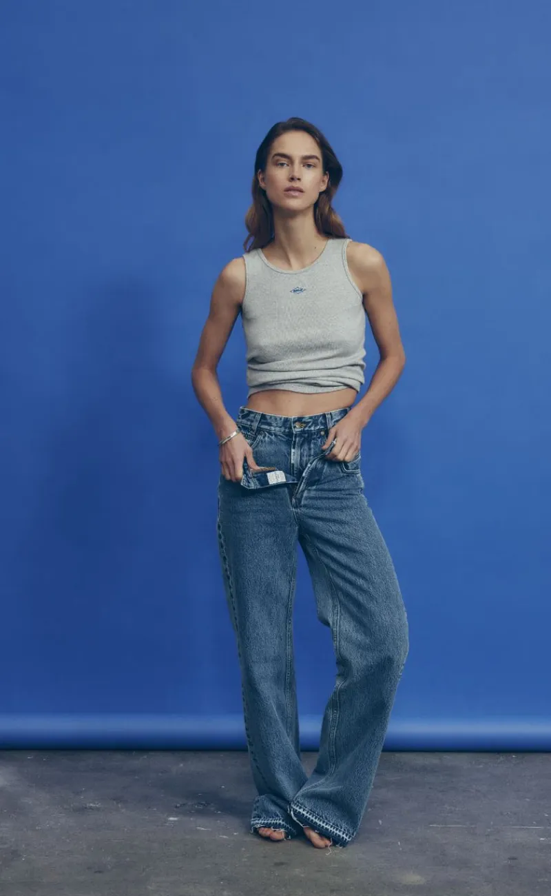 Hot Bukser - Serena - Marble Wash Bukser & Jeans