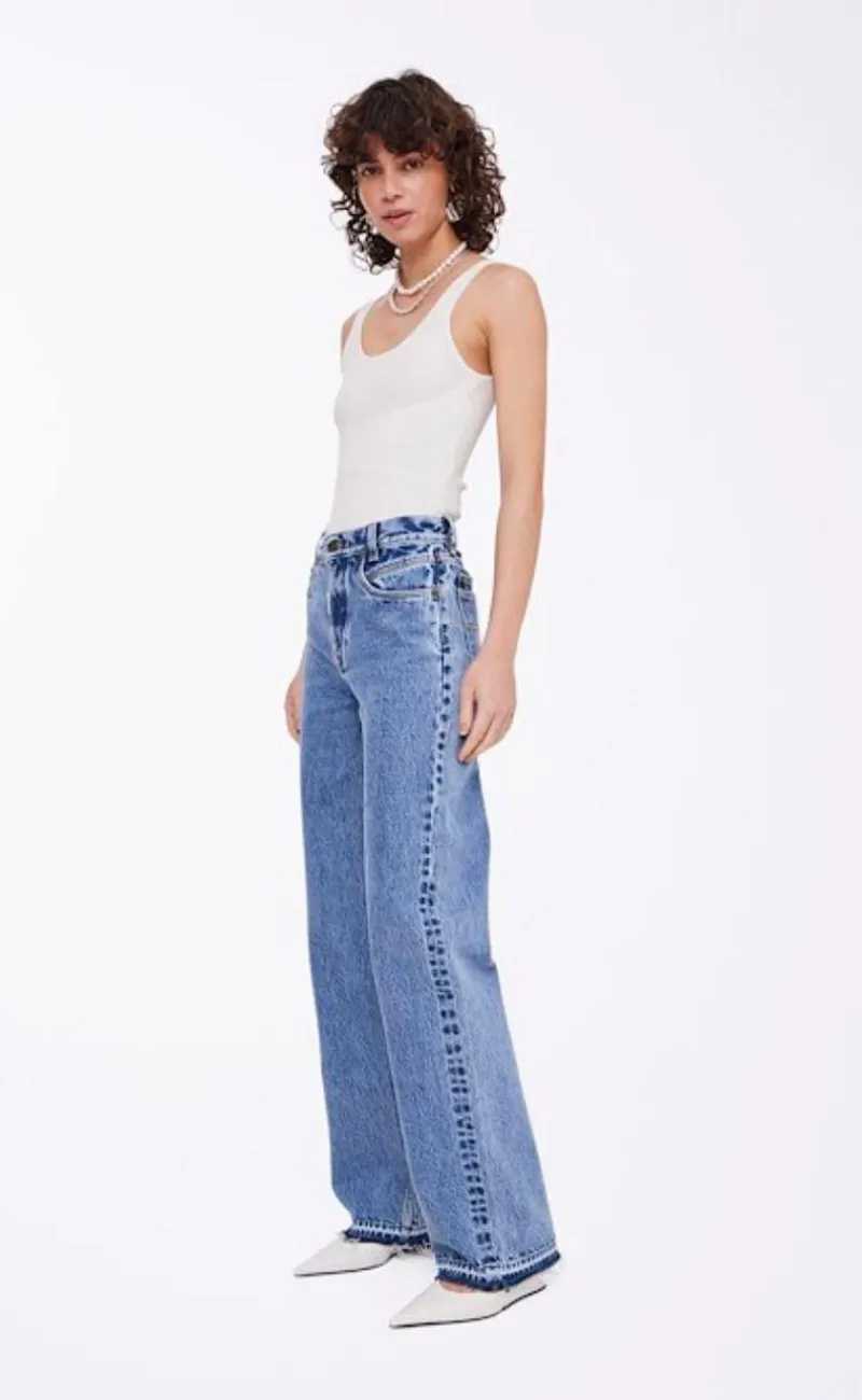 Hot Bukser - Serena - Marble Wash Bukser & Jeans