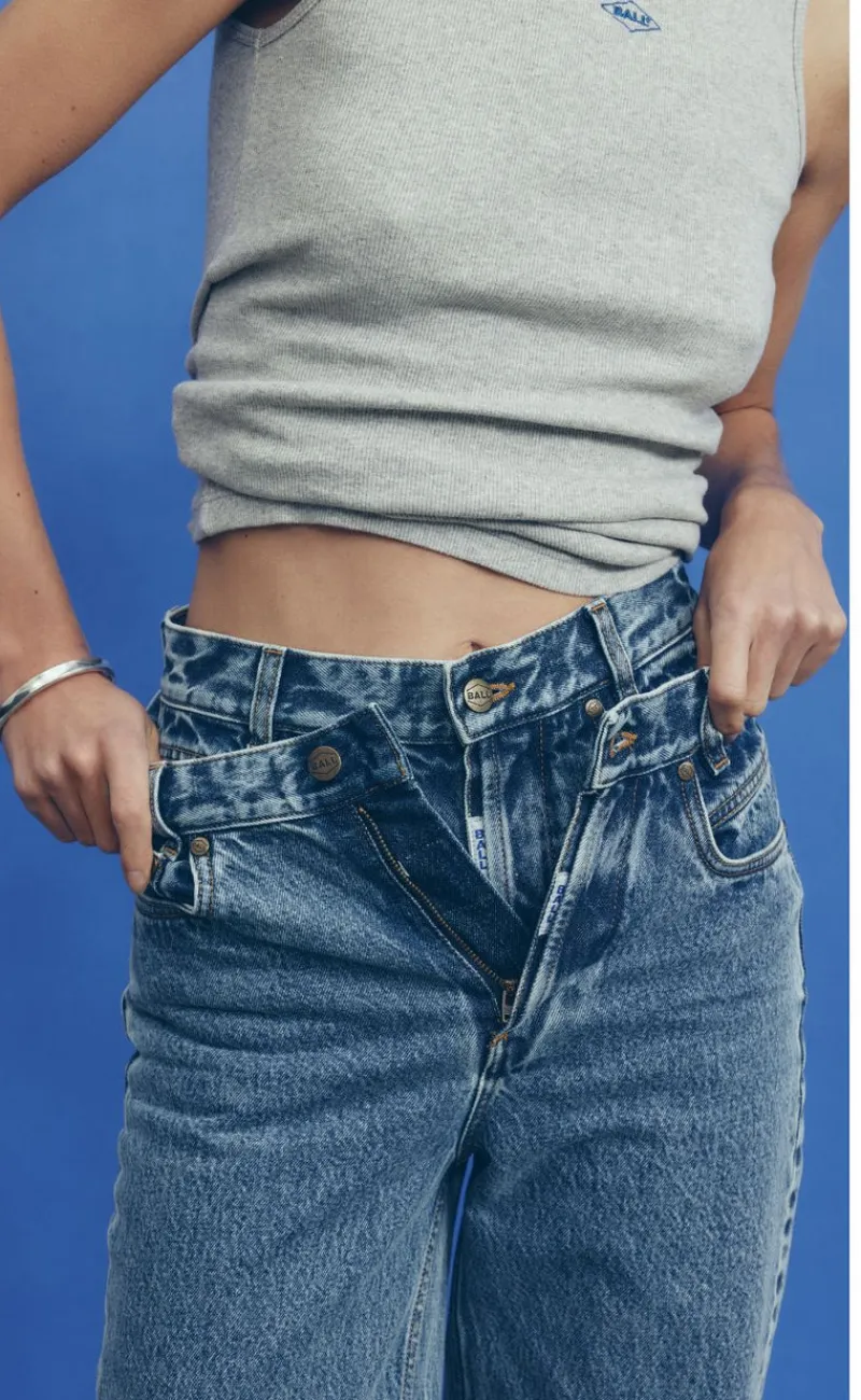 Hot Bukser - Serena - Marble Wash Bukser & Jeans