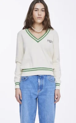 Best Strik - R. Miller - Off White Striktrøjer & Sweat