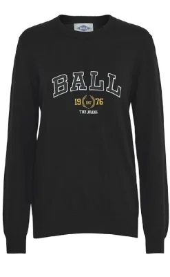 Clearance Striktrøje - D. Carter - Black Striktrøjer & Sweat