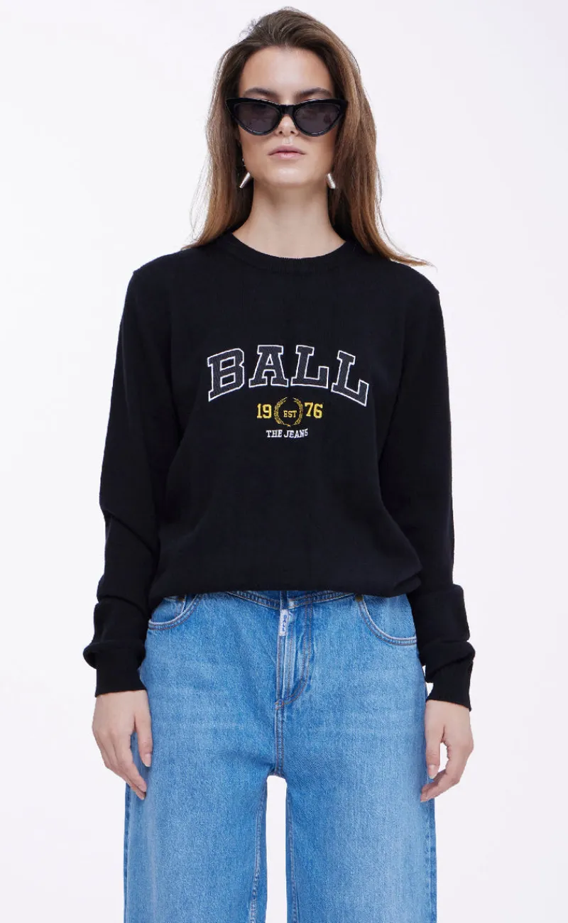 Clearance Striktrøje - D. Carter - Black Striktrøjer & Sweat