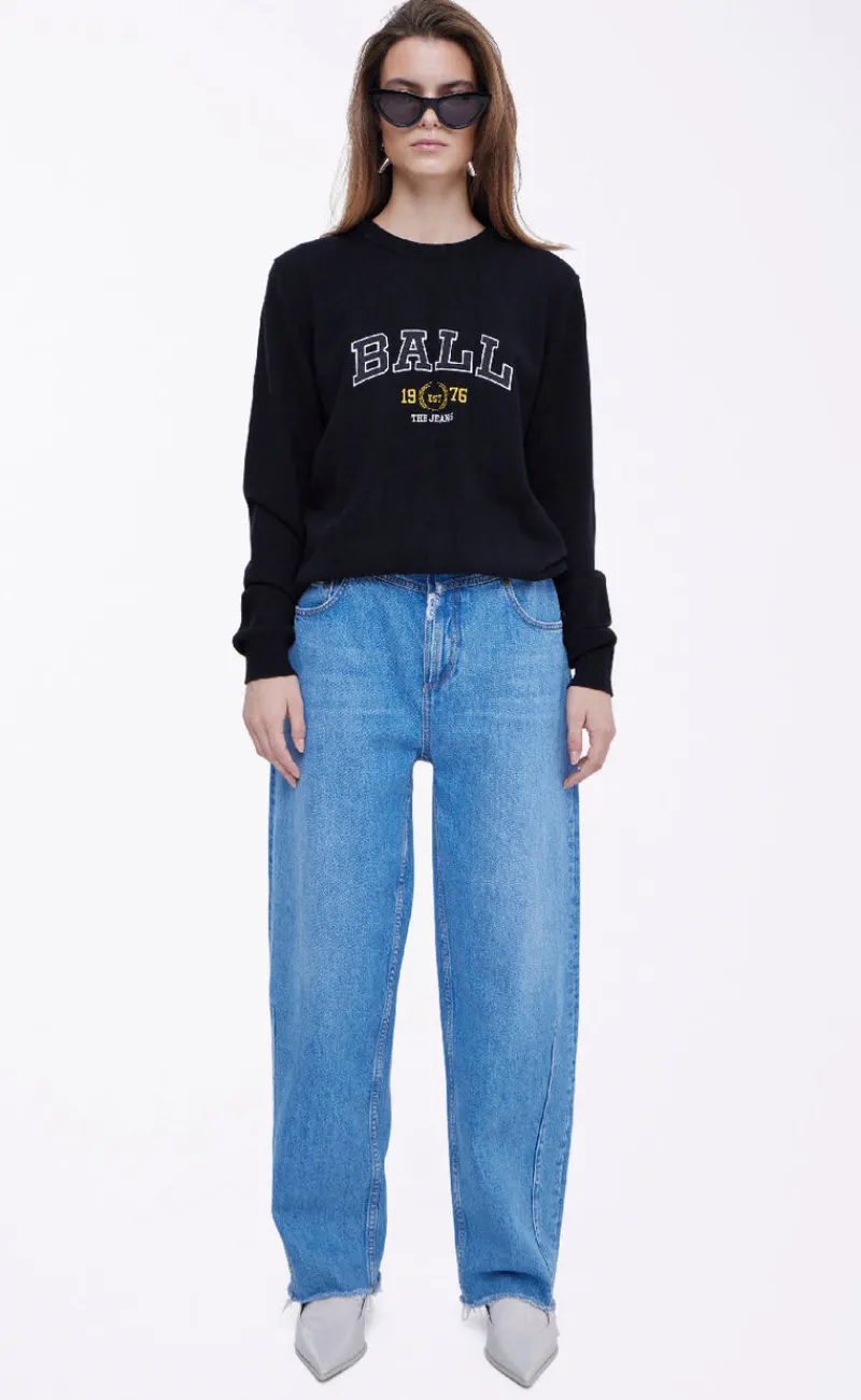 Clearance Striktrøje - D. Carter - Black Striktrøjer & Sweat