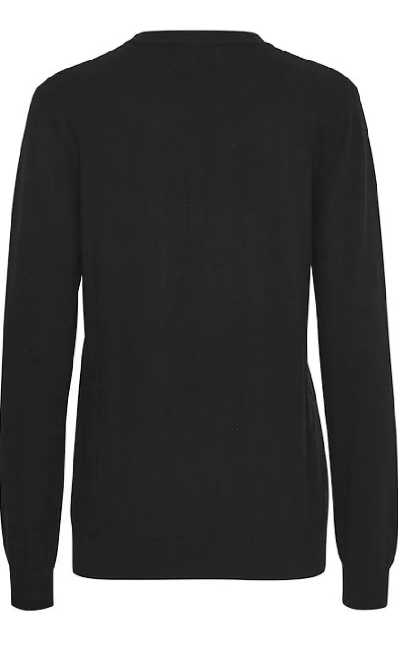 Clearance Striktrøje - D. Carter - Black Striktrøjer & Sweat