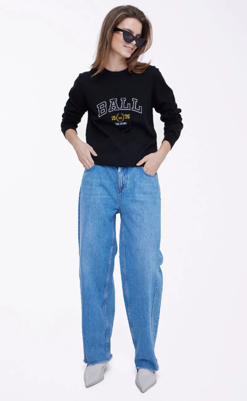 Clearance Striktrøje - D. Carter - Black Striktrøjer & Sweat