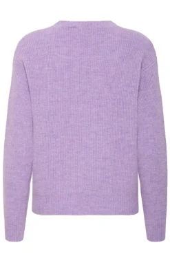 Striktrøje - Stacy - Purple Rose Striktrøjer & Sweat