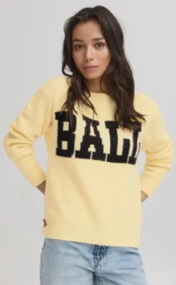 Discount Striktrøje - Stacy - Anise Flower Melange Striktrøjer & Sweat