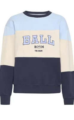 Best Sweatshirt - Montana - Powder Blue Striktrøjer & Sweat