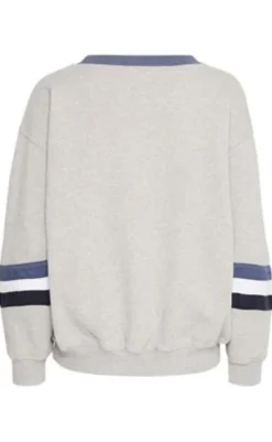 Clearance Sweatshirt - Luca - Windward Blue Striktrøjer & Sweat
