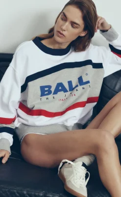 New Sweatshirt - Luca - Medium Grey Melange Striktrøjer & Sweat