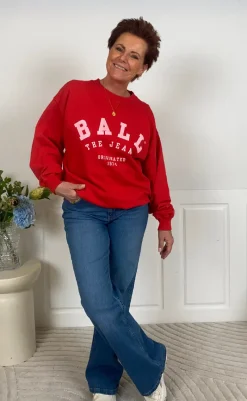 Hot Sweatshirt - Maldini - Chinese Red Striktrøjer & Sweat