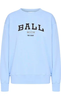 Best Sweatshirt - Taylor - Powder Blue Striktrøjer & Sweat