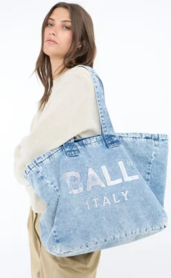 Sale Taske - Prato - Light Blue Denim Tasker