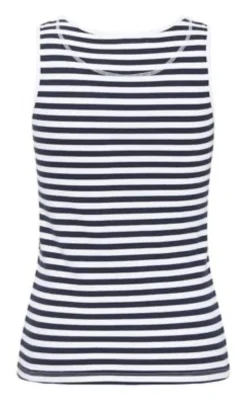 Discount Top - Altobelli - Skycaptain W. Blanc Stripe T-shirts & Toppe