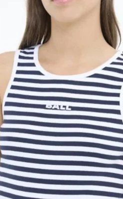 Discount Top - Altobelli - Skycaptain W. Blanc Stripe T-shirts & Toppe