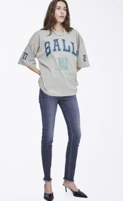 Discount T-shirt - D. Adams - Grey T-shirts & Toppe