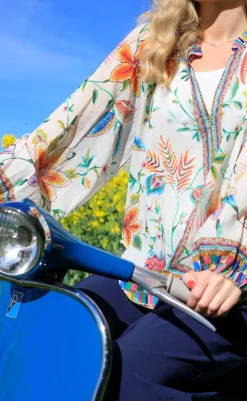 New Bluse - Art - Warm Orange Bluser