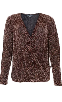 Best Bluse - Chris Mesh - Bronze Bluser