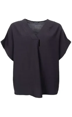 New Bluse - Samos - Black Bluser