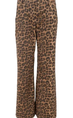 Clearance Bukser - Abbie - Leopard Bukser & Jeans