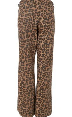 Clearance Bukser - Abbie - Leopard Bukser & Jeans