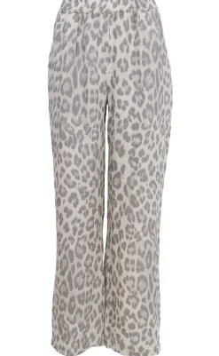 Clearance Bukser - Melina - Natural Leo Bukser & Jeans