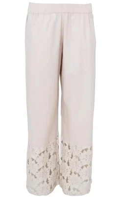 Clearance Bukser - Nelly Flower - Champagne Bukser & Jeans