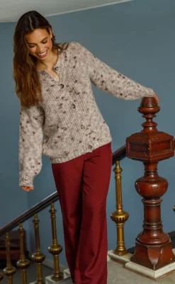 Clearance Bukser - Zarra - Wine Bukser & Jeans