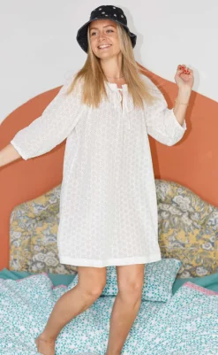 Online Kjole - Frida - White Kjoler