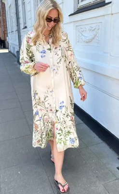 Hot Kjole - Zennia - Champagne Kjoler