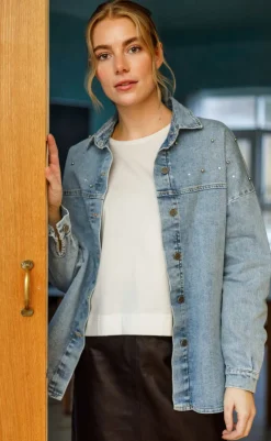 Sale Skjorte - Fanny - Lt. Denim Skjorter