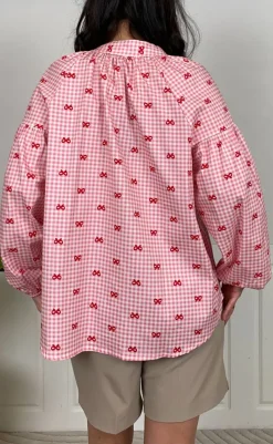 Sale Skjorte - Witty - Pink Bow Skjorter