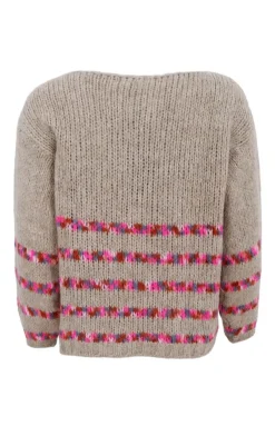 Outlet Strik - Shannie - Wheat Striktrøjer & Sweat