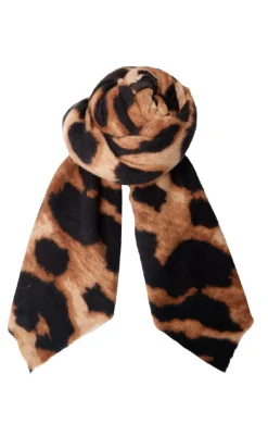 Sale Tørklæde - Felina - Brown Leo Tørklæder & Vanter