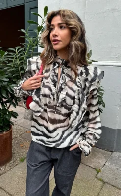 New Bluse - Zoe Zebra - Zebra Bluser