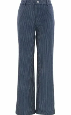 Discount Bukser - Roberta - Blue Stripe Bukser & Jeans