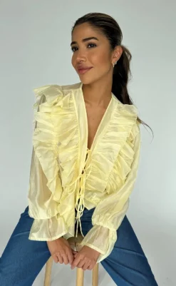 Best Skjorte - Citta - Light Yellow Skjorter