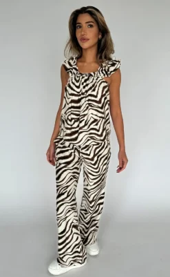 Discount Top - Sasha - Zebra T-shirts & Toppe