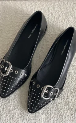 Clearance Ballerinaer - As The Move - Black Loafers & Ballerinaer