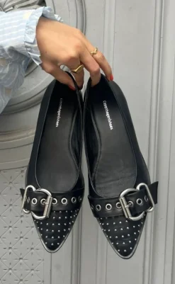 Clearance Ballerinaer - As The Move - Black Loafers & Ballerinaer