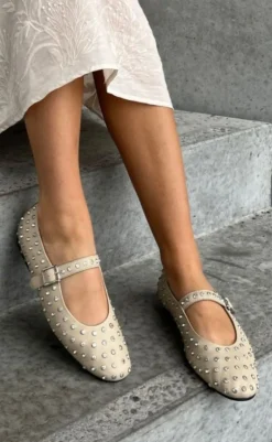 Ballerinaer - The Lovely Move - Beige Loafers & Ballerinaer