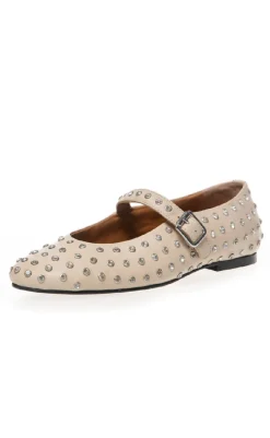 Ballerinaer - The Lovely Move - Beige Loafers & Ballerinaer