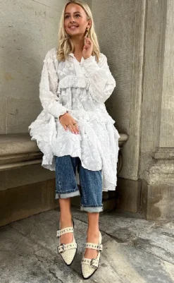 Discount Ballerinaer - Future Vibes - Beige Loafers & Ballerinaer