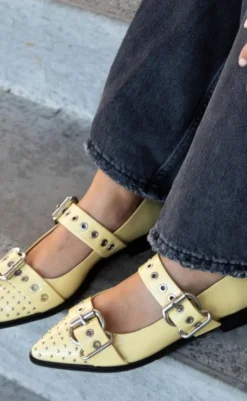 Sale Loafers - Future Vibes Pantent - Yellow Loafers & Ballerinaer
