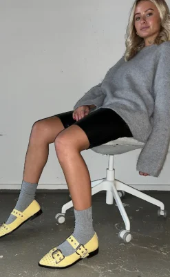 Sale Loafers - Future Vibes Pantent - Yellow Loafers & Ballerinaer