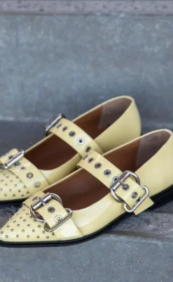 Sale Loafers - Future Vibes Pantent - Yellow Loafers & Ballerinaer