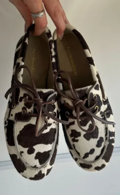 Best Loafers - Savannah  - White/Brown Loafers & Ballerinaer