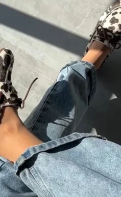 Best Loafers - Savannah  - White/Brown Loafers & Ballerinaer